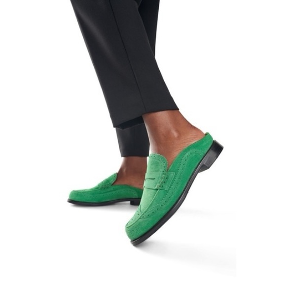 THE OFFICE OF ANGELA SCOTT 💚 ‘Miss Emma’ Suede Mule - Picture 6 of 16